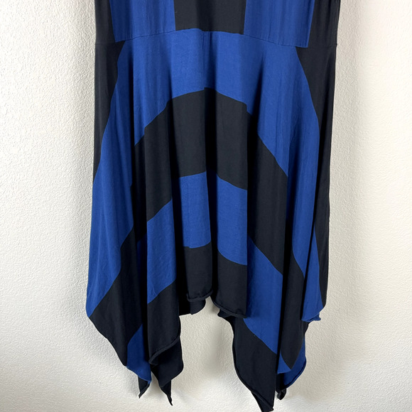 Derek Lam X Athleta Dress Womens Medium Asymmetrical Stretchy Modal - Picture 4 of 11